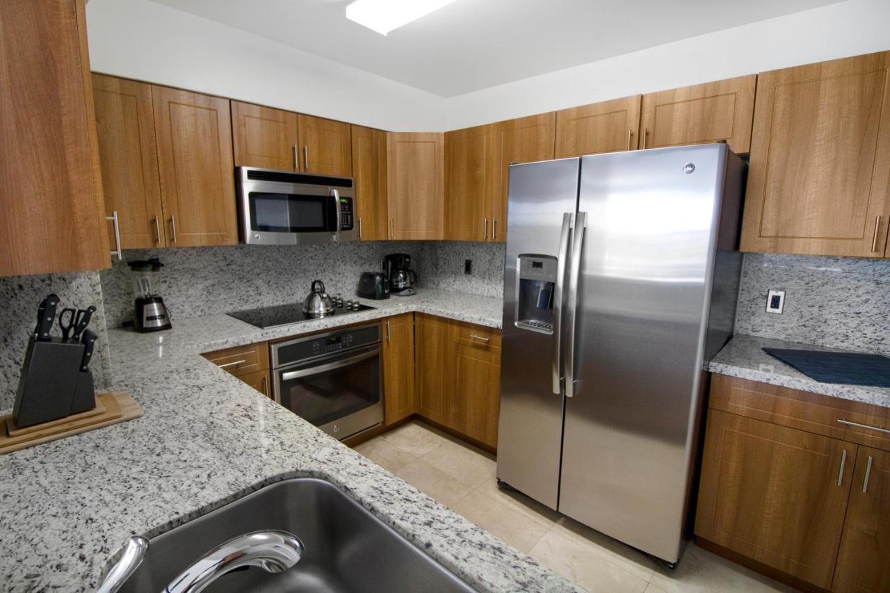 Premier Bayview Suite 3 Bedroom 2 Bath Granite Kitchen at Seacoast Suites on Miami Beach