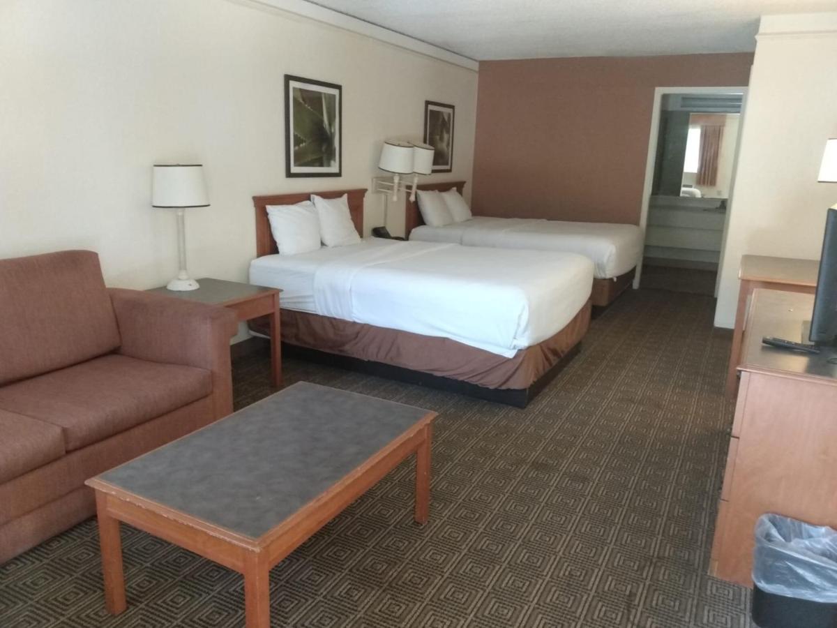 Junior Suite with Two Queen Beds - Non-Smoking at Super 8 by Wyndham San Antonio Near SeaWorld Ingram Park