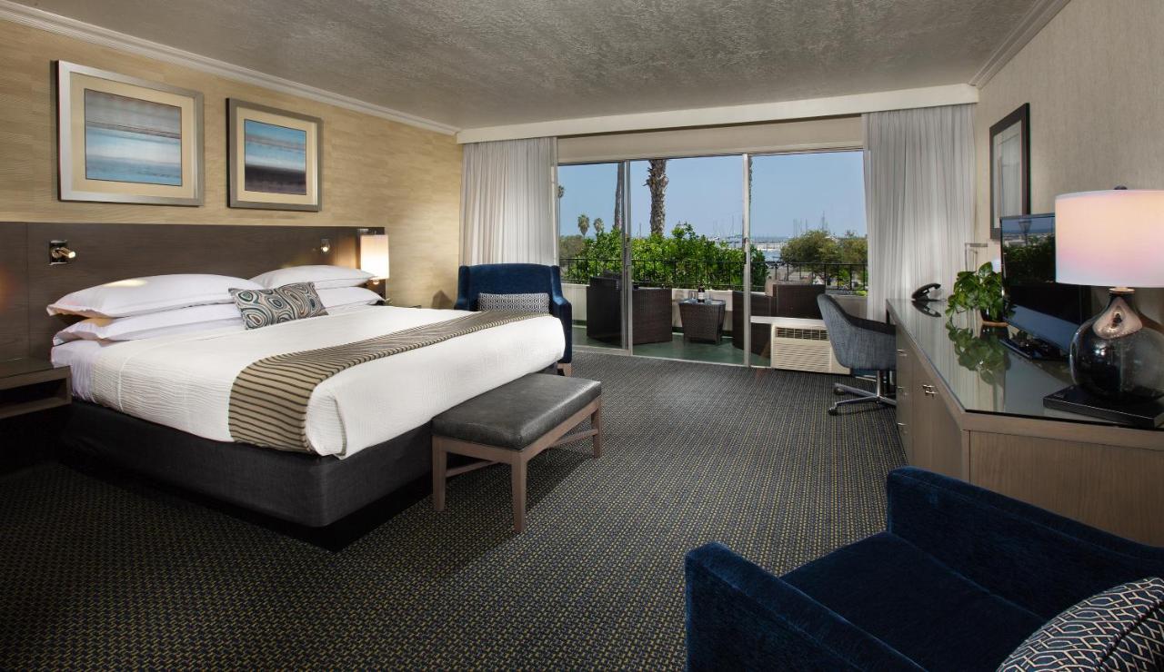 King Room with Harbor View at West Beach Inn, a Coast Hotel