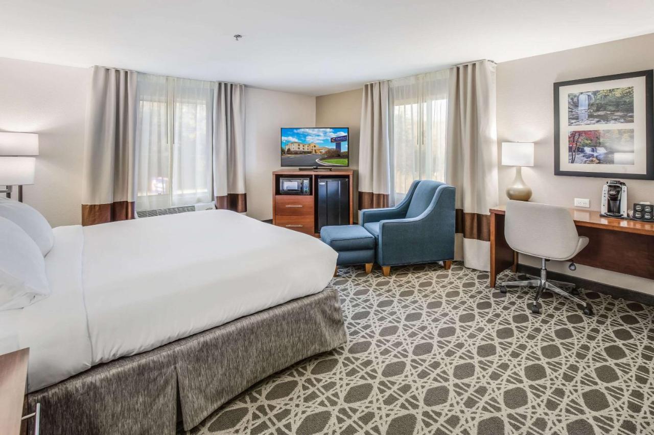 King Room with Roll-In Shower - Accessible/Non Smoking at Comfort Inn & Suites Brevard North