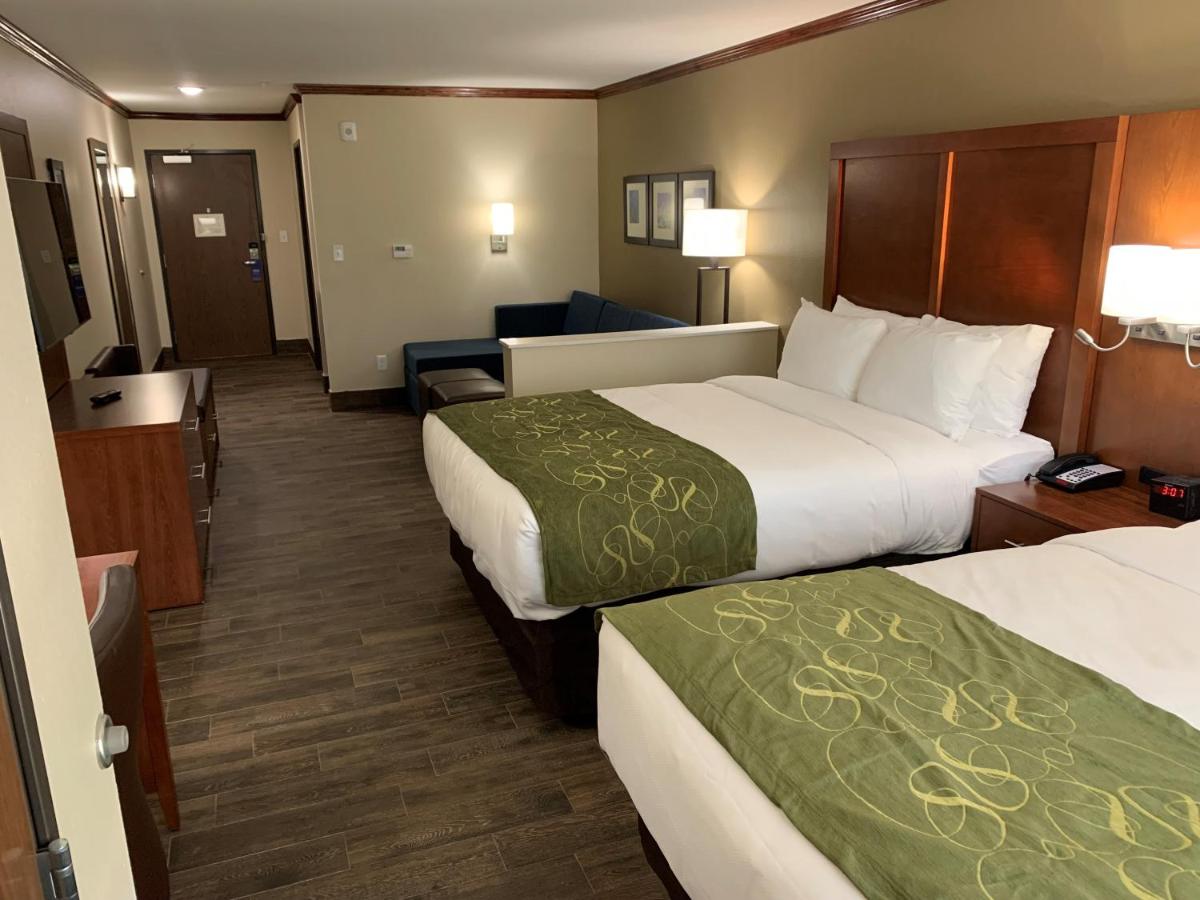 Accessible Efficiency Suite with Two Queen Beds and Sofa Bed - Non Smoking at Comfort Suites West Monroe near Ike Hamilton Expo Center