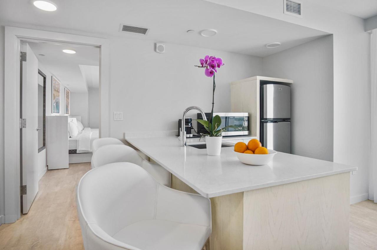 Two-Bedroom Suite with River View. at Daytona Grande Oceanfront Resort