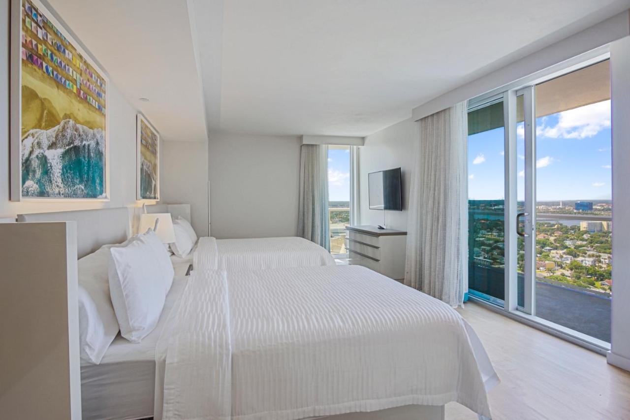 Two-Bedroom Suite with River View. at Daytona Grande Oceanfront Resort