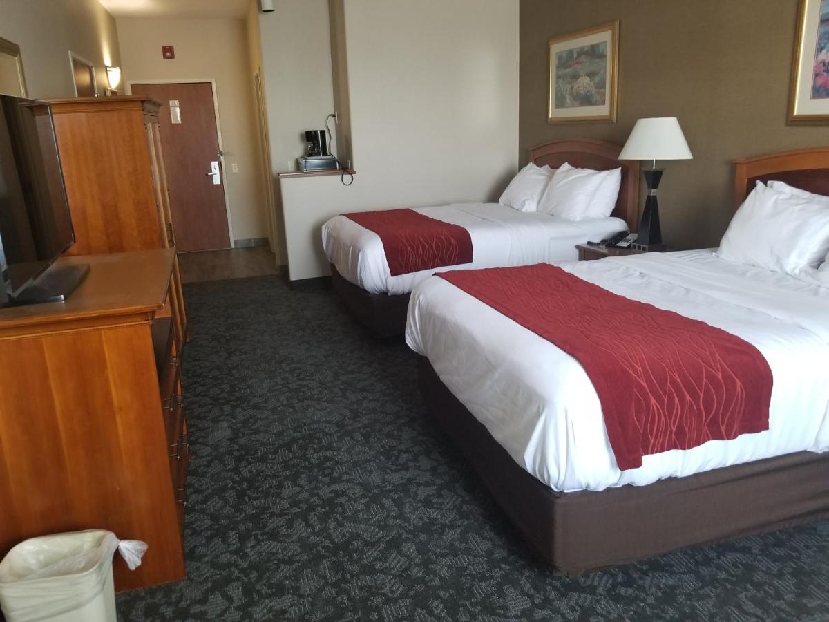 Queen Room with Two Queen Beds - Accessible/Non-Smoking  at Comfort Inn & Suites I-25 near Spaceport America