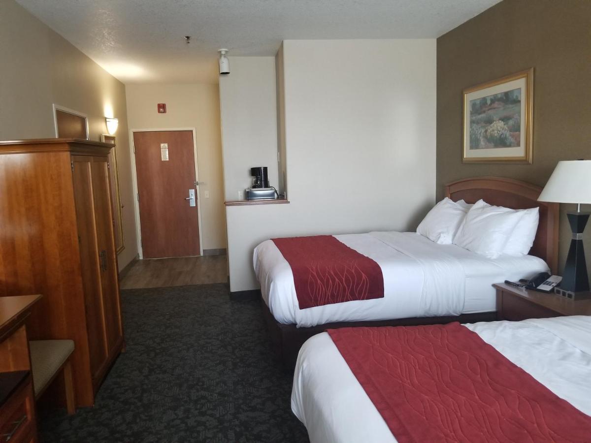 Queen Room with Two Queen Beds - Accessible/Non-Smoking  at Comfort Inn & Suites I-25 near Spaceport America