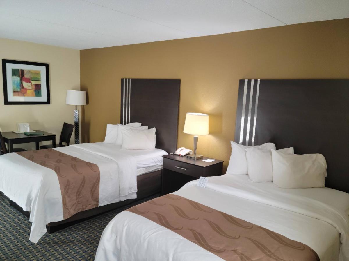 Double Room with Two Double Beds - Non-Smoking at Quality Inn Terre Haute University Area