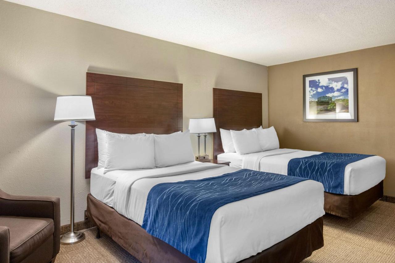 Double Room with Two Double Beds and Balcony - Non-Smoking at Comfort Inn Grand Rapids Airport