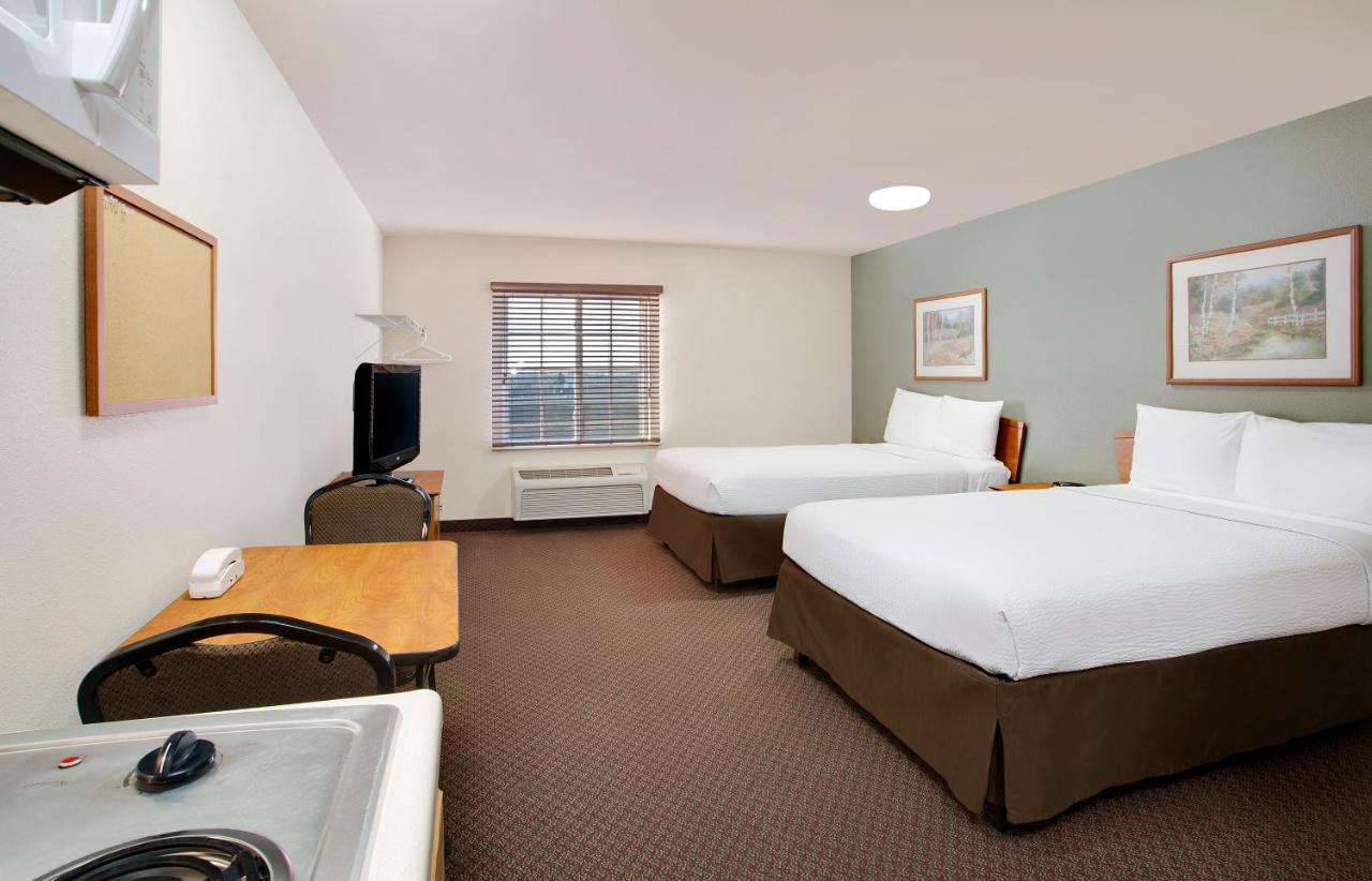 Queen Suite with Two Queen Beds - Non-Smoking at WoodSpring Suites Cincinnati Fairfield