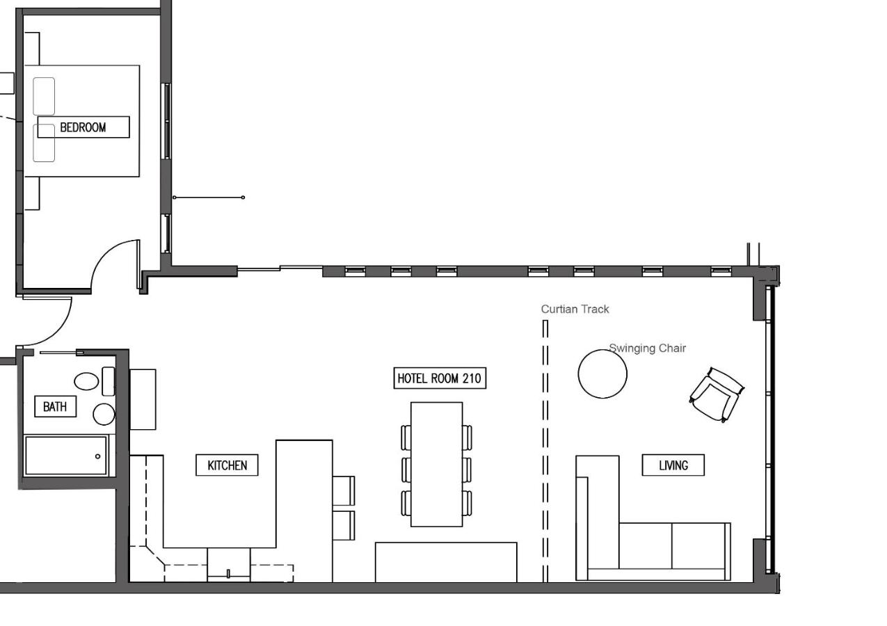 Executive One Bedroom Family Suite at The Silverbow Inn