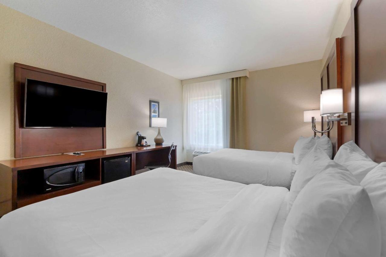 Queen Room with Two Queen Beds - Accessible/Non-Smoking at Comfort Inn & Suites Near Six Flags & Medical Center