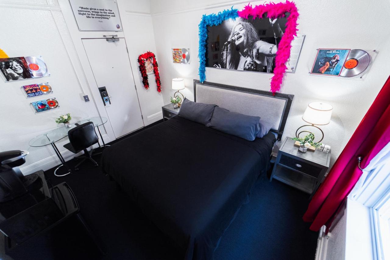 Janis Joplin Room at Music City Hotel - Home of the San Francisco Music Hall of Fame