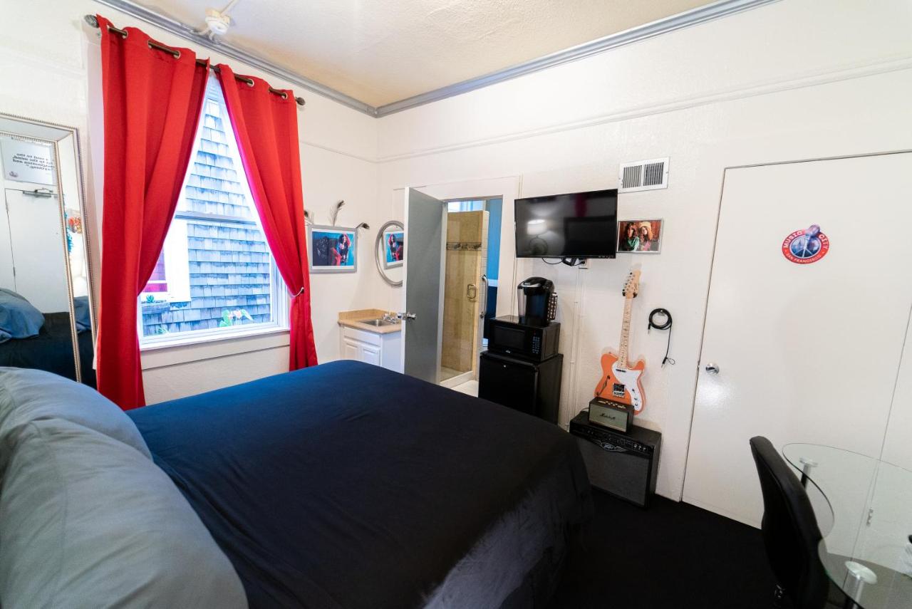 Janis Joplin Room at Music City Hotel - Home of the San Francisco Music Hall of Fame