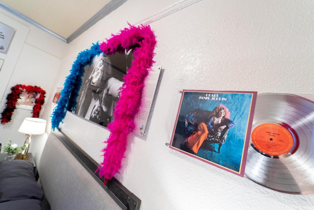 Janis Joplin Room at Music City Hotel - Home of the San Francisco Music Hall of Fame