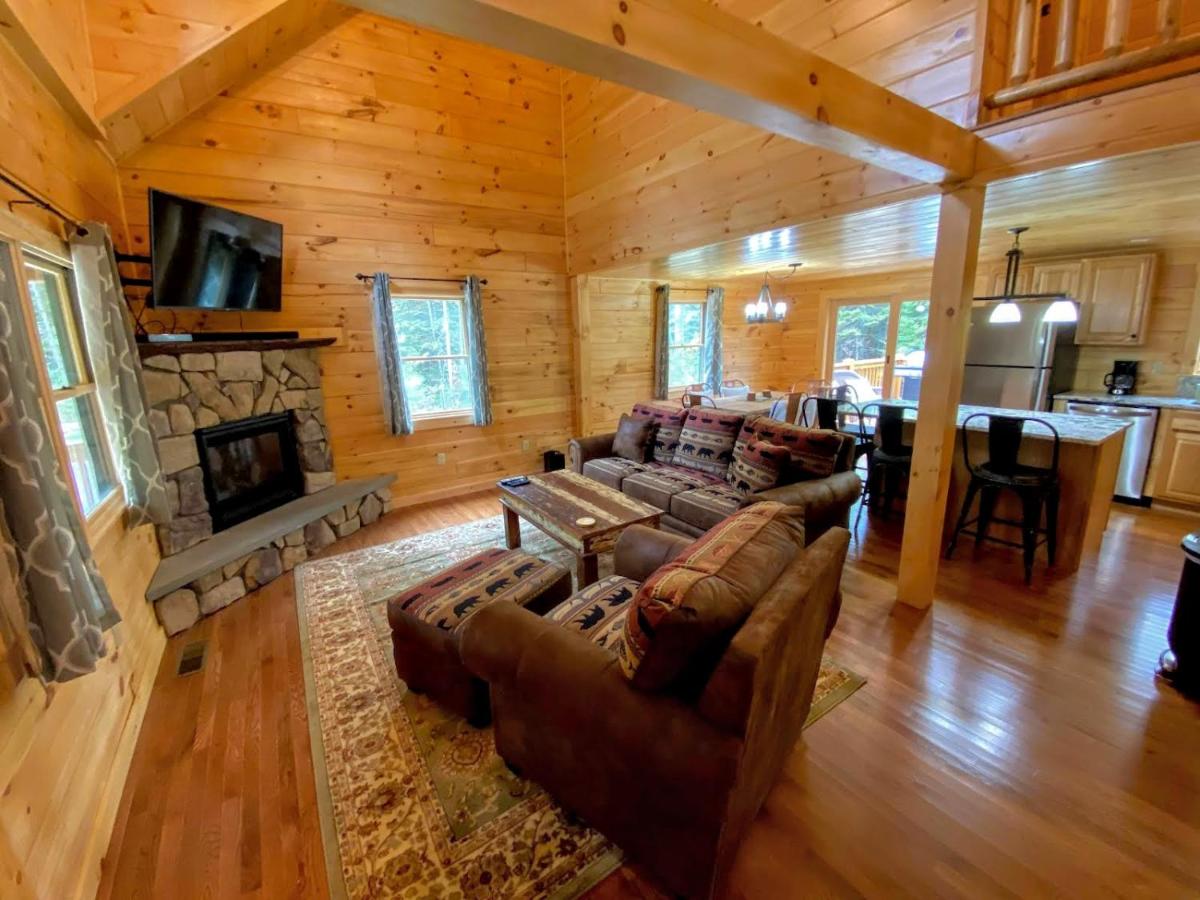 | Brand New Log Home Well appointed, great location with AC, wifi, cable, fireplace, firepit