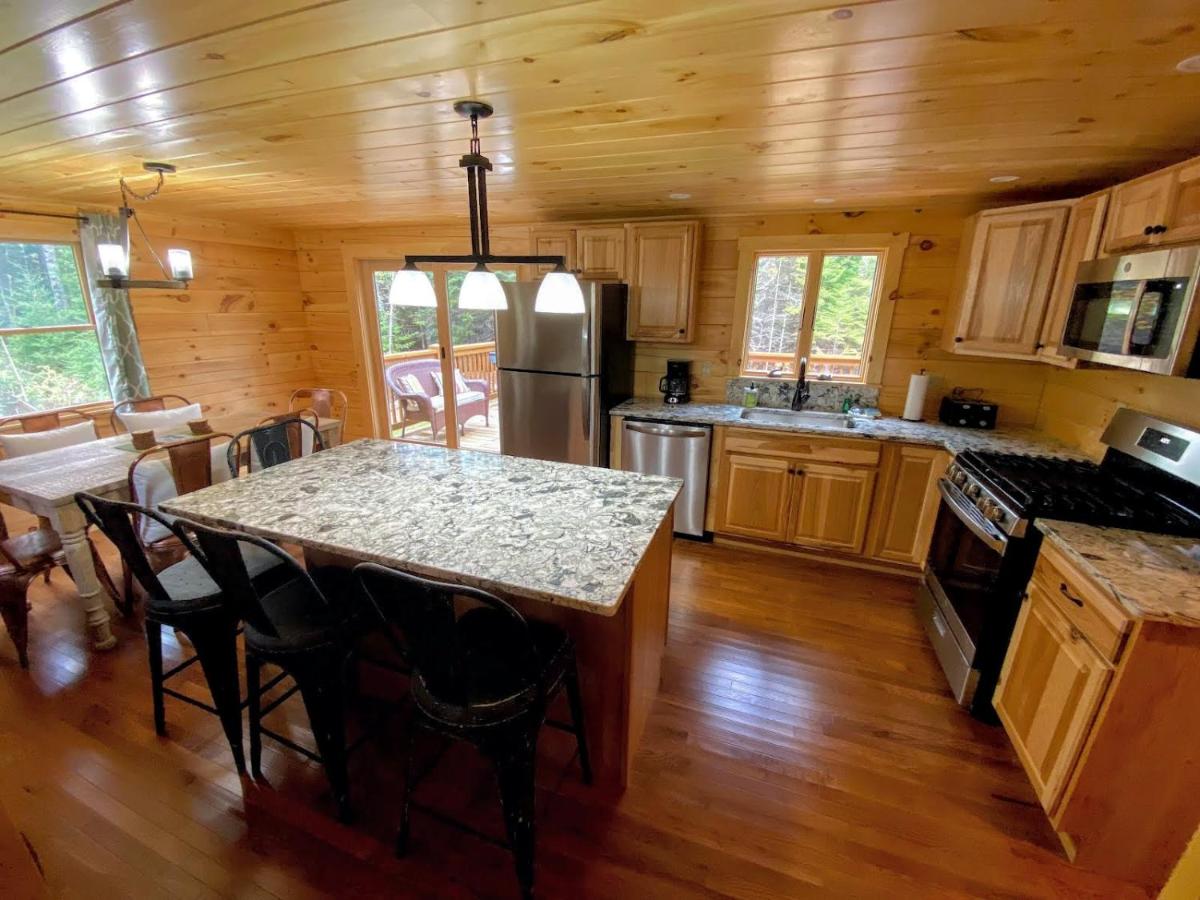 | Brand New Log Home Well appointed, great location with AC, wifi, cable, fireplace, firepit