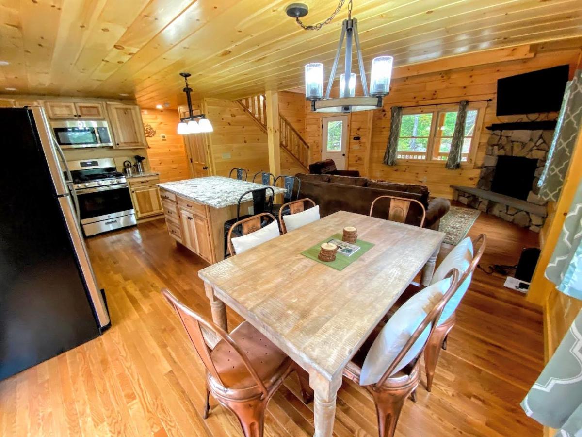  | Brand New Log Home Well appointed, great location with AC, wifi, cable, fireplace, firepit
