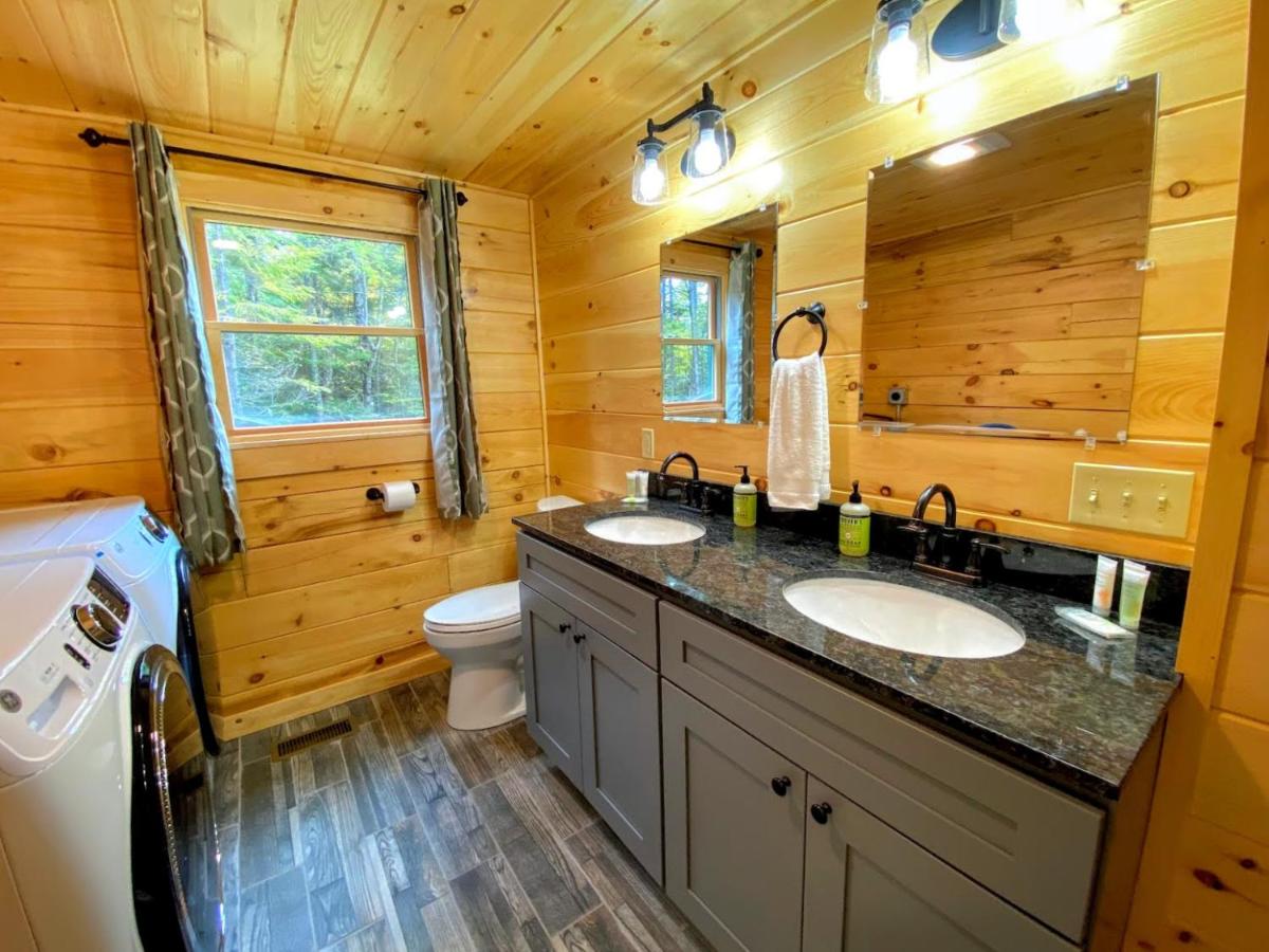| Brand New Log Home Well appointed, great location with AC, wifi, cable, fireplace, firepit