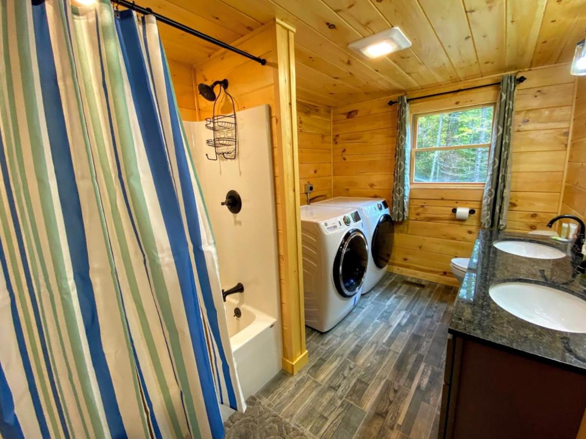 | Brand New Log Home Well appointed, great location with AC, wifi, cable, fireplace, firepit