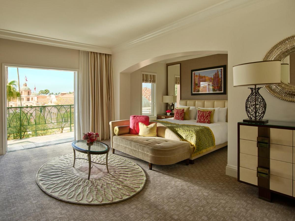 Deluxe King Room with Balcony at The Beverly Hills Hotel