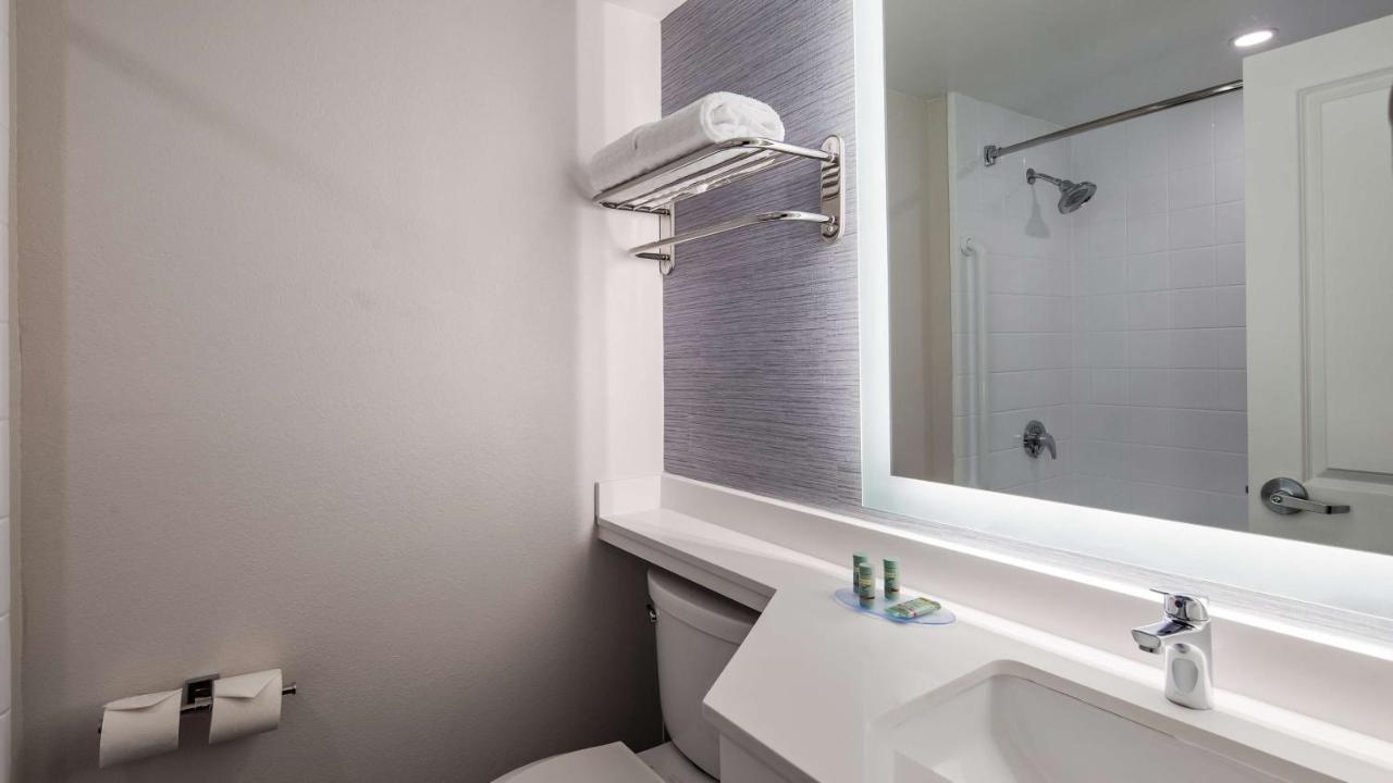 King Room with Roll-In Shower - Disability Access at Best Western Paramus Hotel & Suites