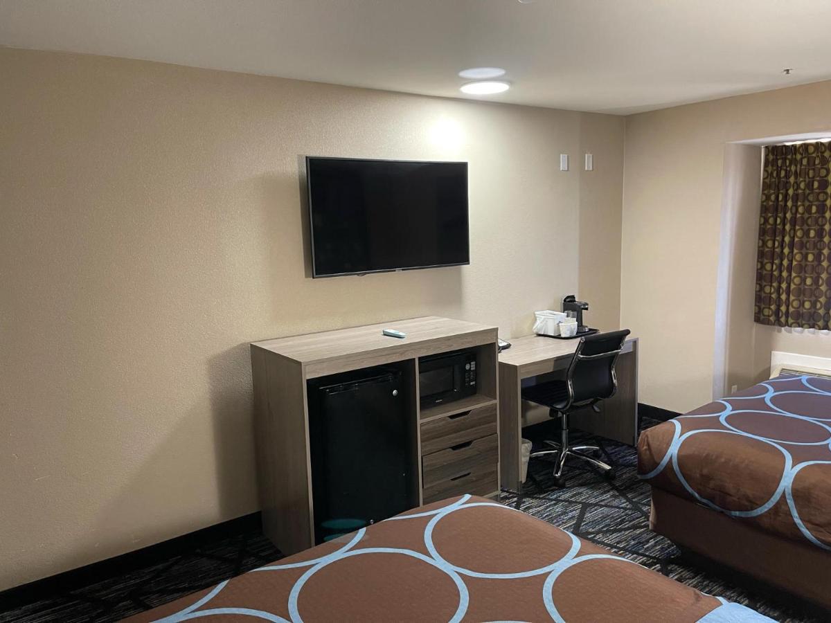 Queen Room with Two Queen Beds - Mobility Access/Non-Smoking at Super 8 by Wyndham San Antonio Downtown NE