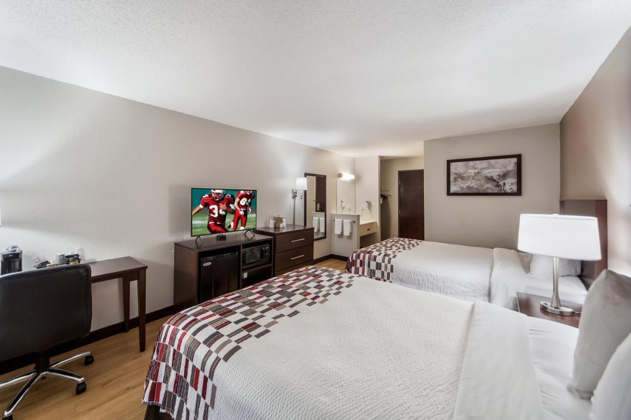 Deluxe Room with Two Queen Beds Smoke Free at Red Roof Inn PLUS+ Omaha - Council Bluffs