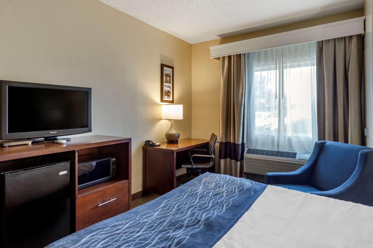 Queen Room with Roll-In Shower - Accessible/Non Smoking at Comfort Inn Rockford near Casino District