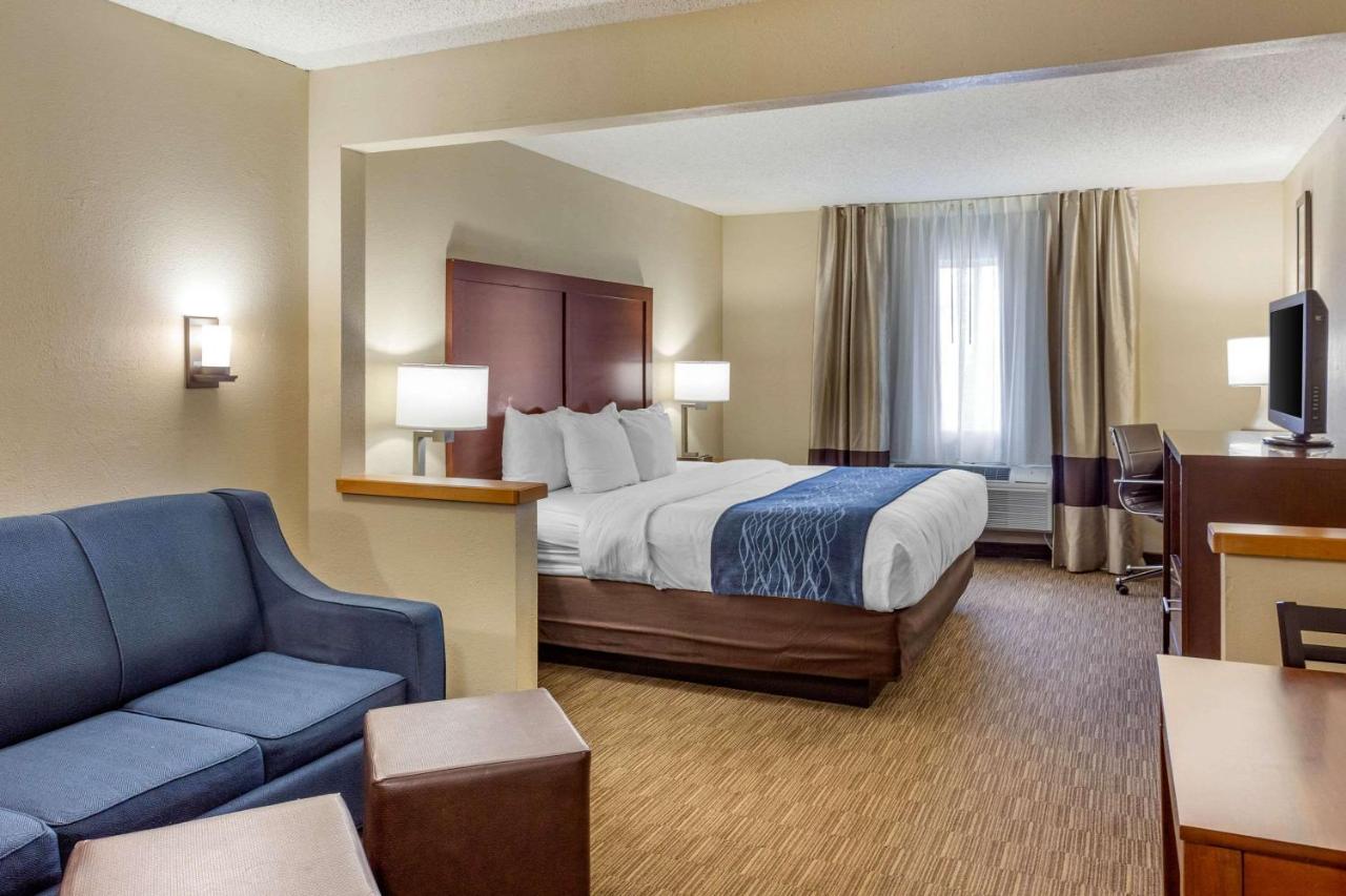 King Suite - Non-Smoking at Comfort Inn Rockford near Casino District