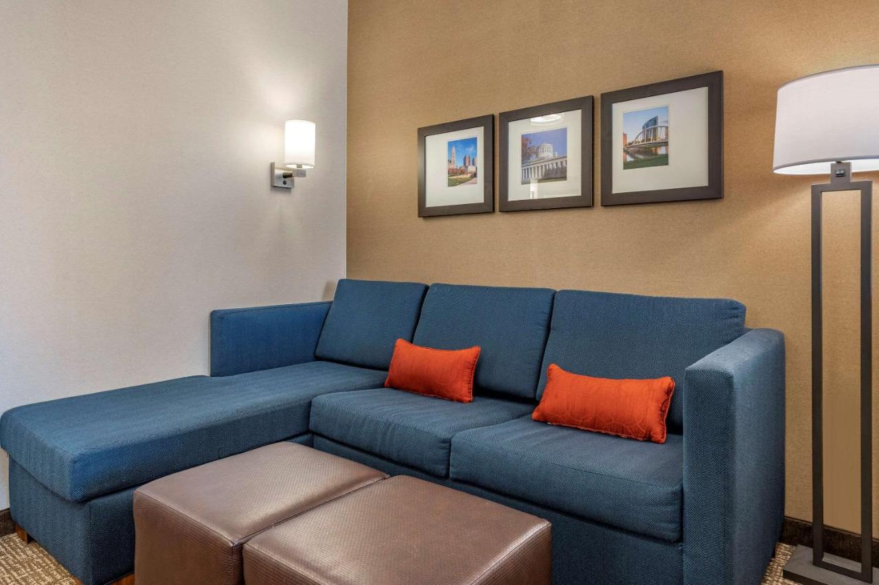 Queen Room with Two Queen Beds - Non-Smoking at Comfort Suites Columbus Airport