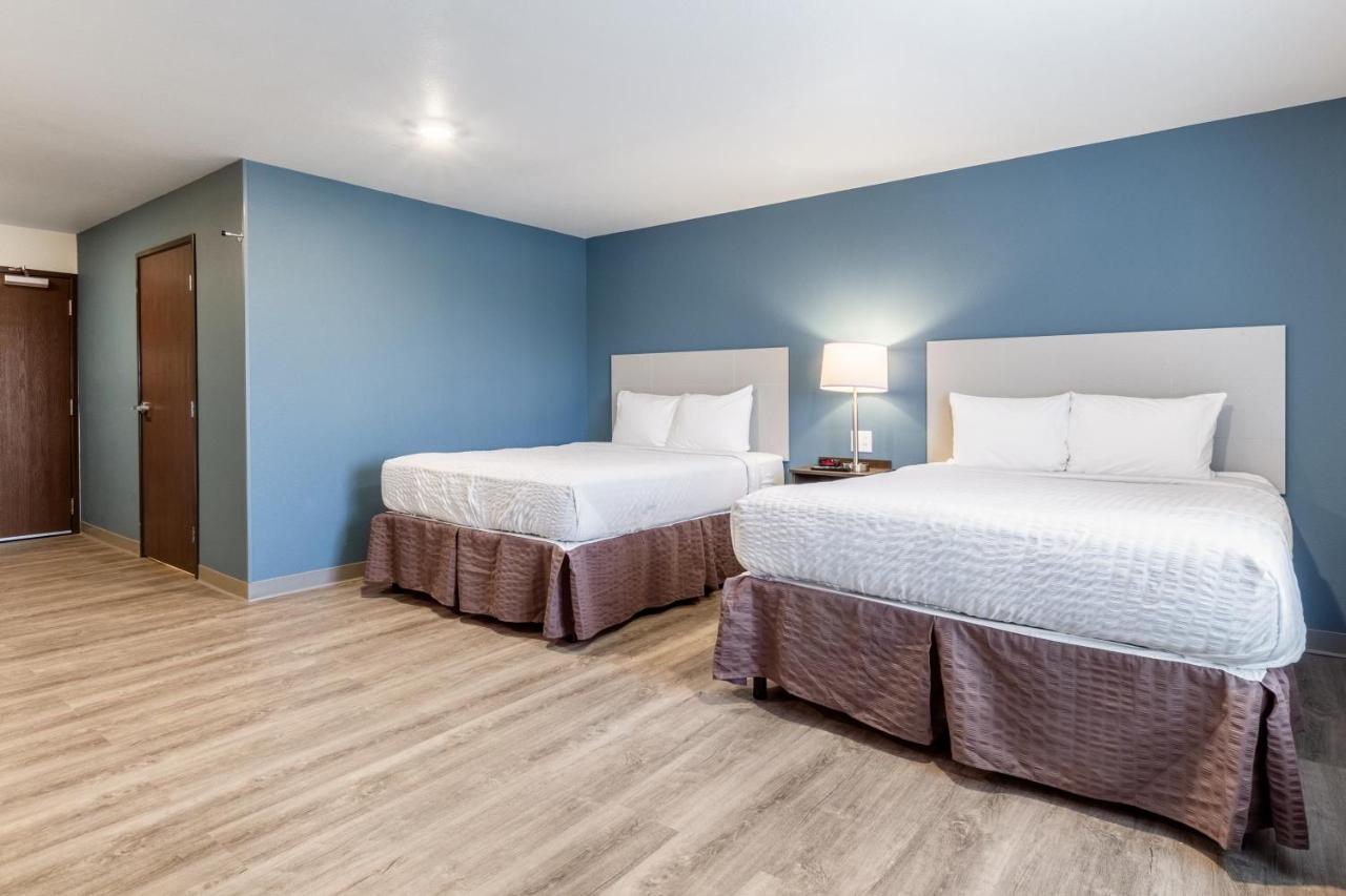 Queen Room with Two Queen Beds and Tub - Accessible/Non Smoking at WoodSpring Suites Elgin - Chicago