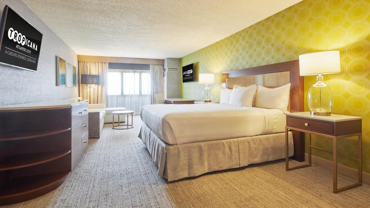 South Junior Suite 1 King Non-Smoking at Tropicana Atlantic City– A Caesars Rewards Destination