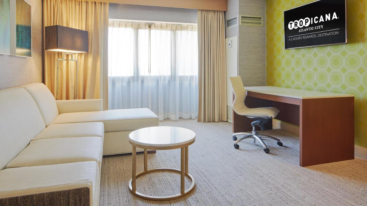 South Junior Suite 1 King Non-Smoking at Tropicana Atlantic City– A Caesars Rewards Destination