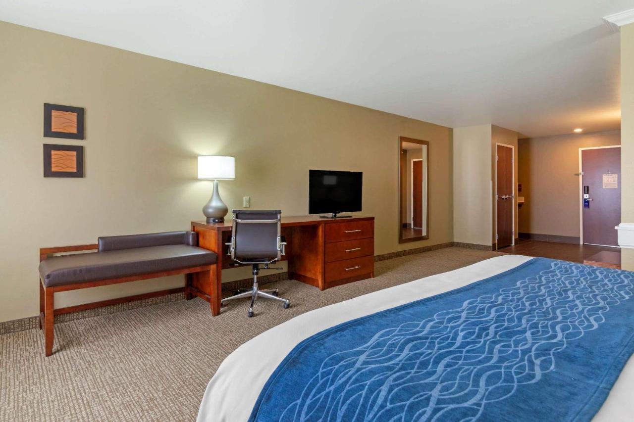 King Suite with Sofa Bed at Comfort Inn & Suites Mandan - Bismarck