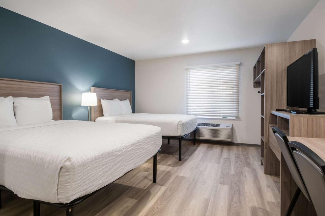 Queen Room with2 Queen Beds and Accessible Tub - Accessible/Non Smoking at WoodSpring Suites Portland Vancouver