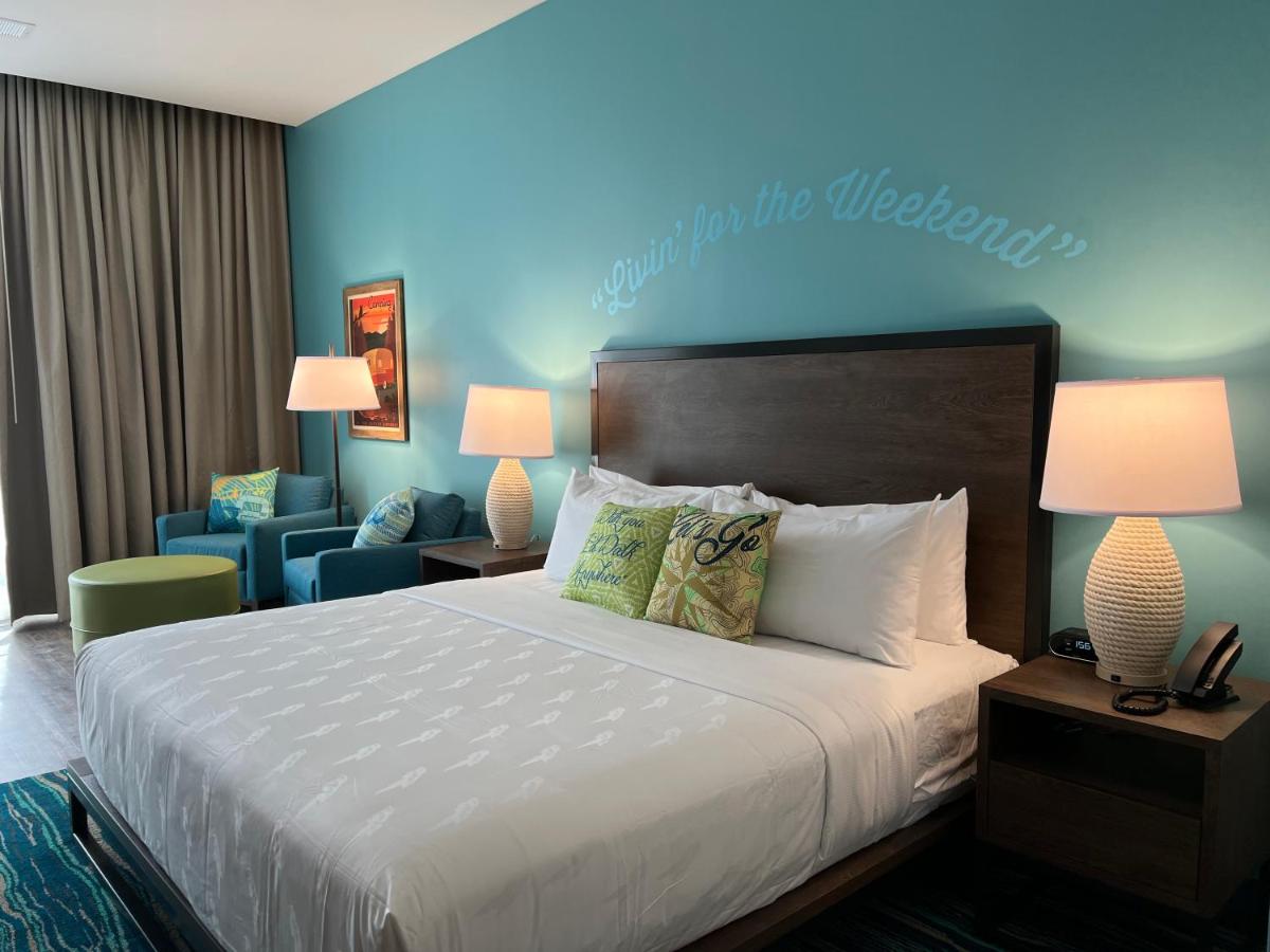King Room with Balcony at The Lodge at Camp Margaritaville