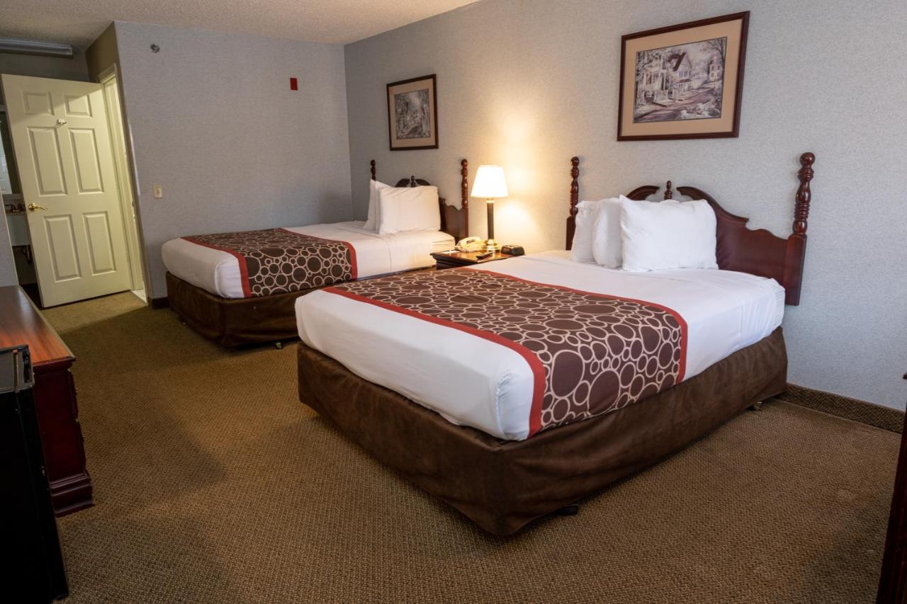 Queen Room with Two Queen Beds - Non-Smoking at Hilltop Inn and Suites, near Foxwoods Casino