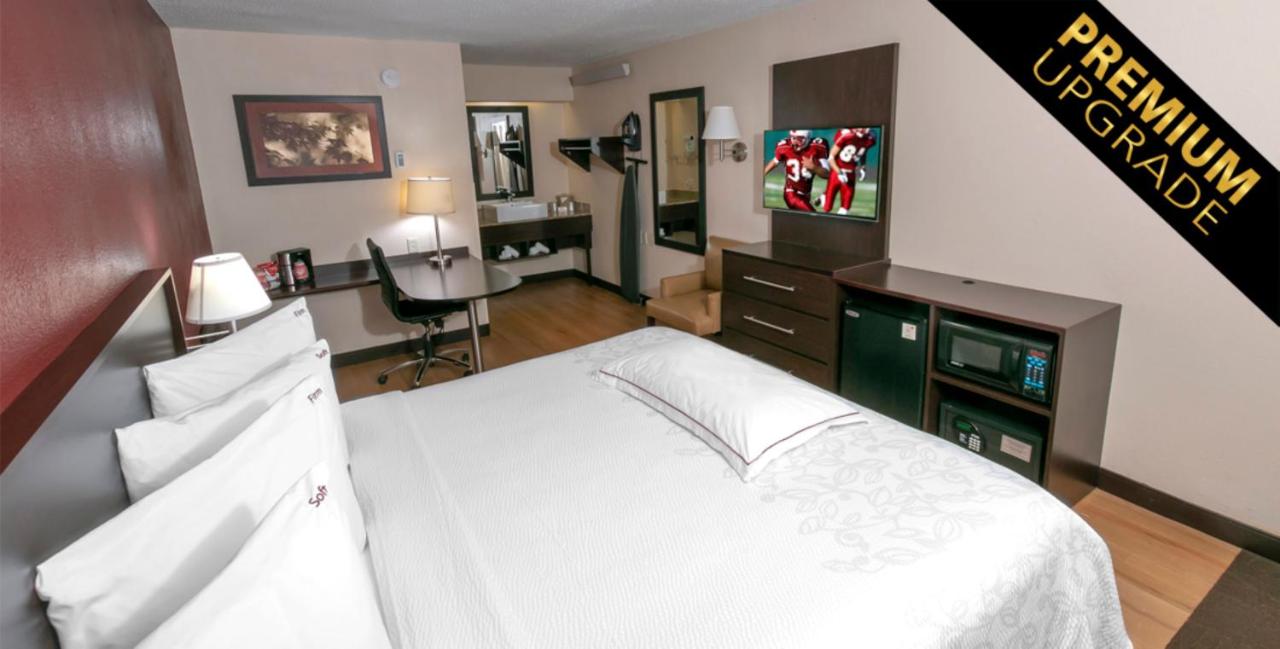 Premium King Room Smoke Free (Upgraded Bedding & Snack) at Red Roof Inn PLUS+ Washington DC - Alexandria