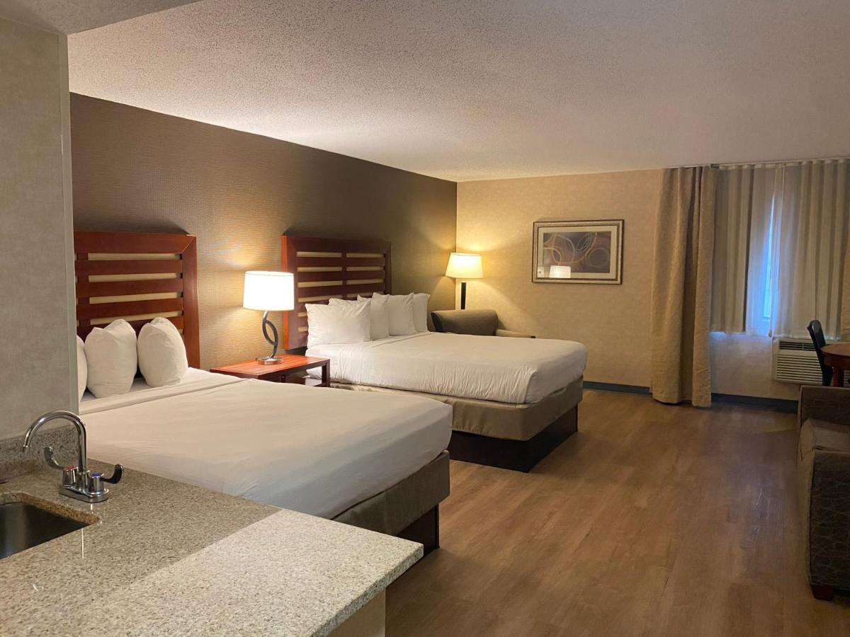 Studio Suite with Two Queen Beds - Non-Smoking at Wyndham Garden Grand Rapids Airport