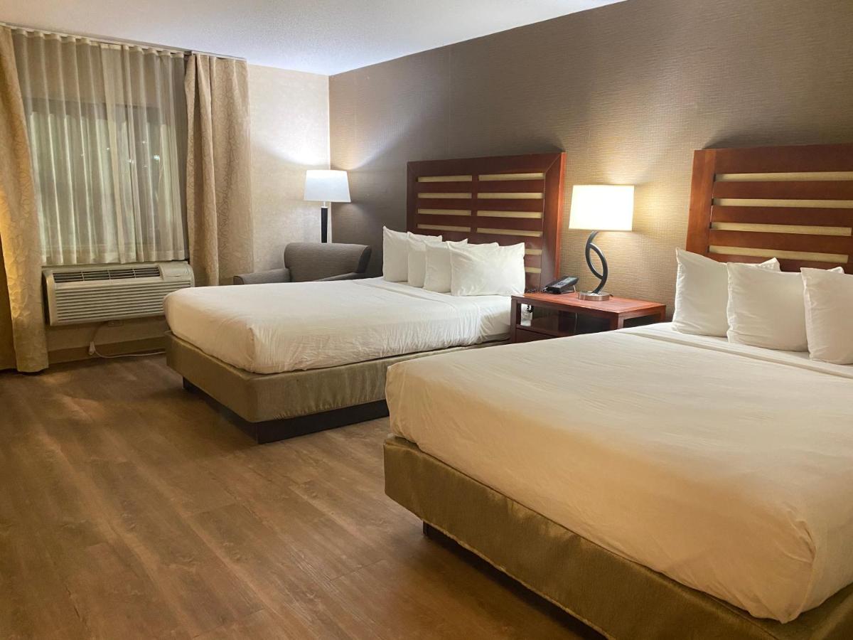 Queen Room with Two Queen Beds - Mobility Access/Non-Smoking at Wyndham Garden Grand Rapids Airport