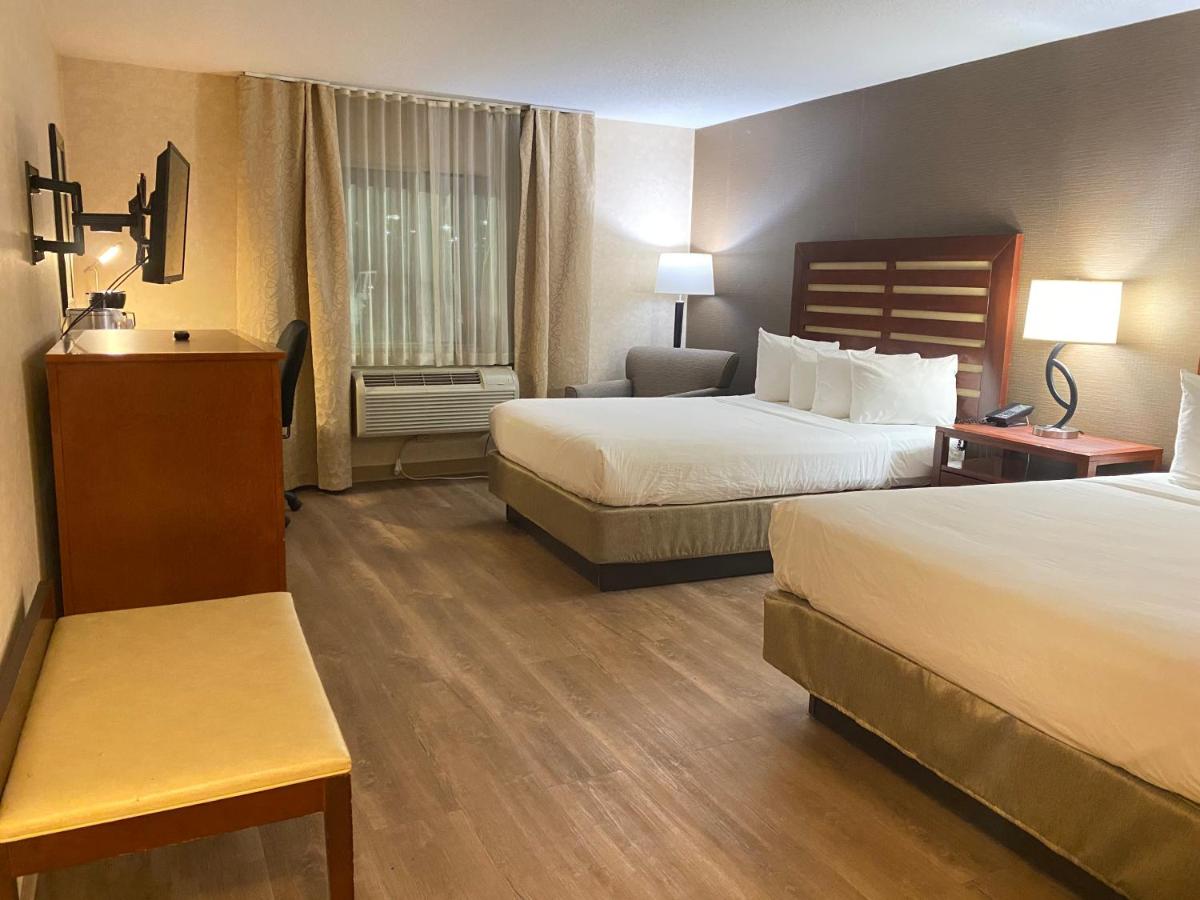 Queen Room with Two Queen Beds - Mobility Access/Non-Smoking at Wyndham Garden Grand Rapids Airport