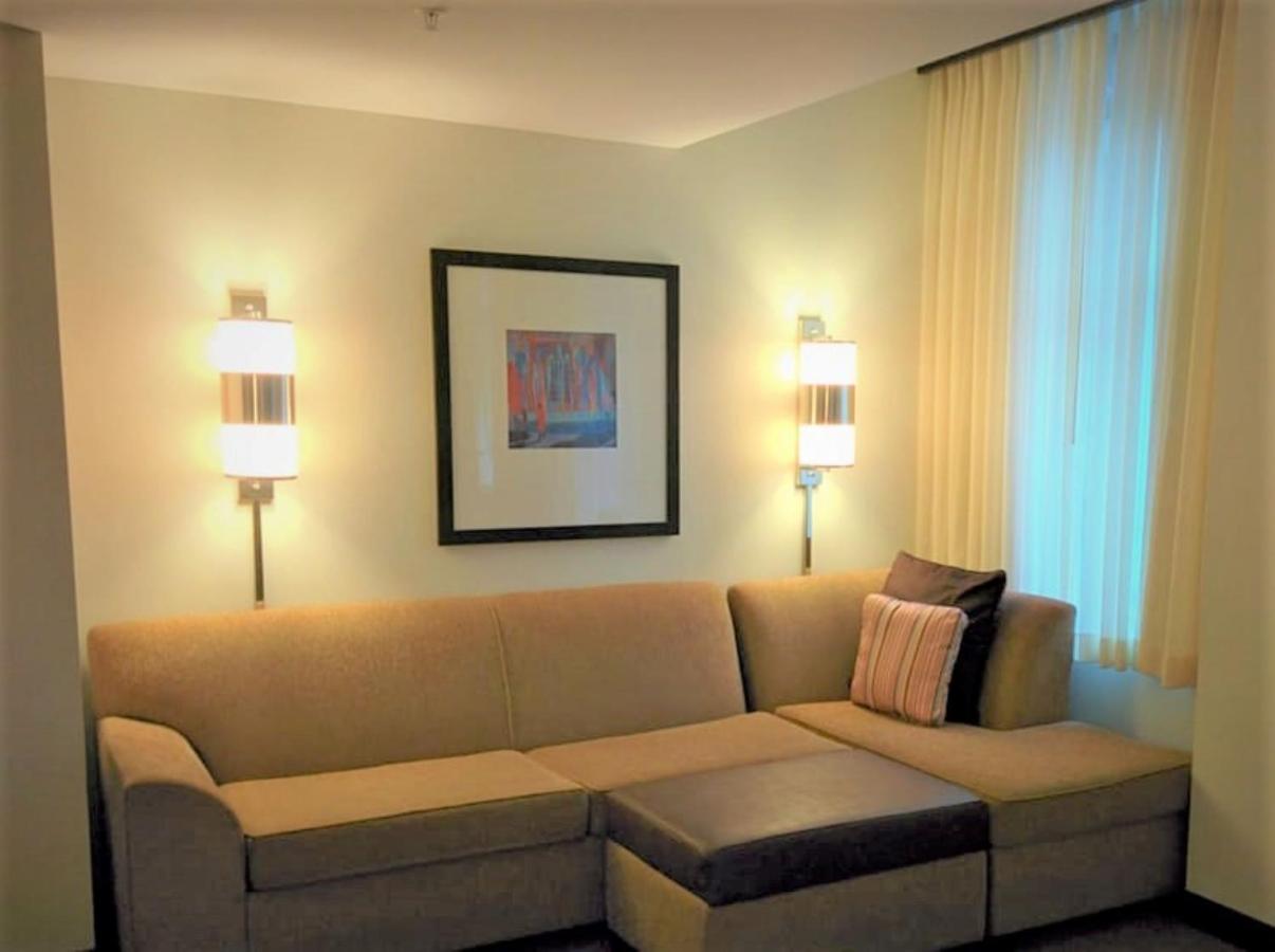 Accessible King Bed Roll-In Shower with Sofa Bed at Hyatt Place Des Moines/Downtown