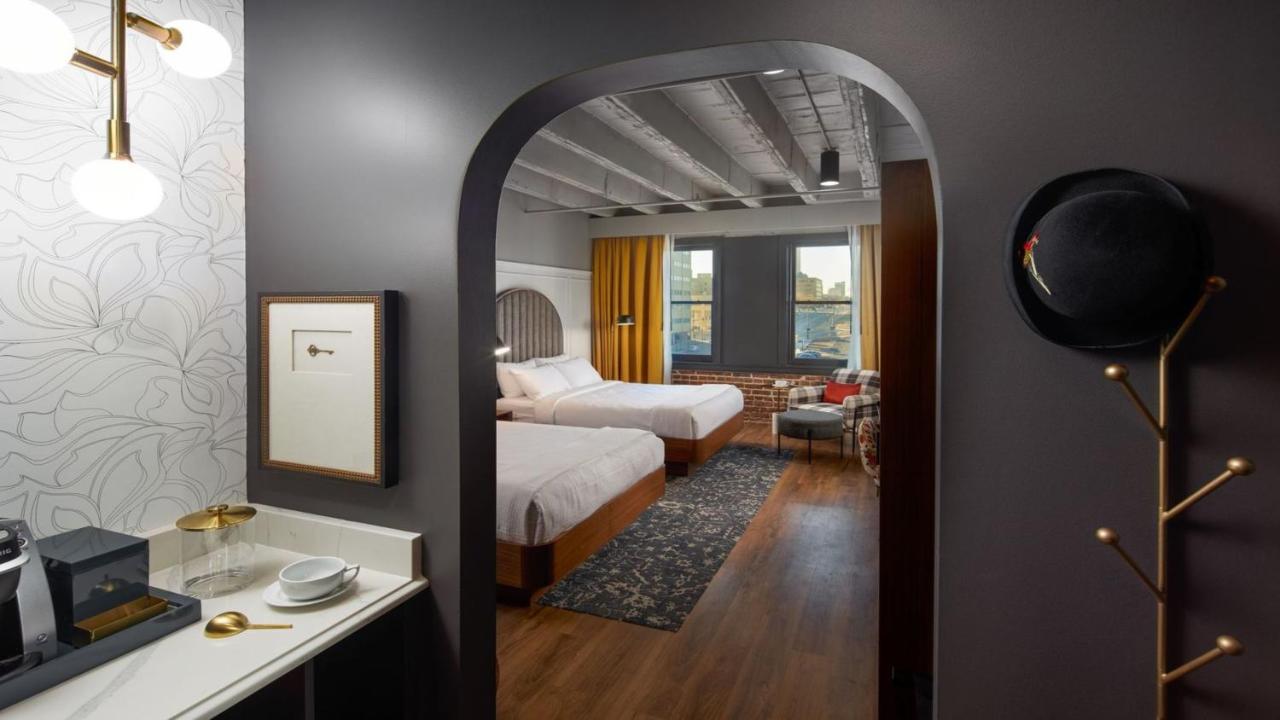 Queen Room with Two Queen Beds - Hearing Accessible/Non-Smoking at Hotel Indigo Omaha Downtown by IHG