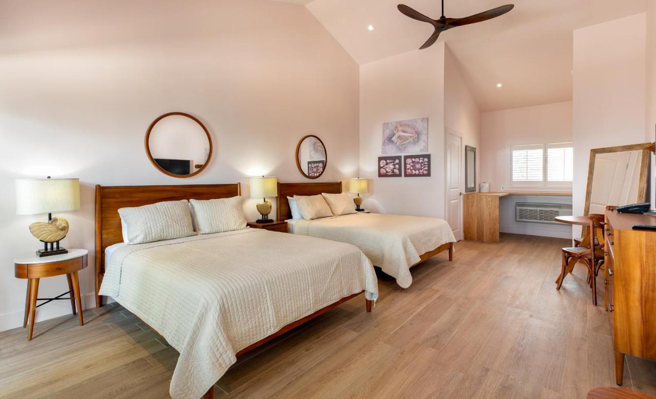 Waterfront Deluxe Room with Two Queen Beds at Lime Tree Bay Resort
