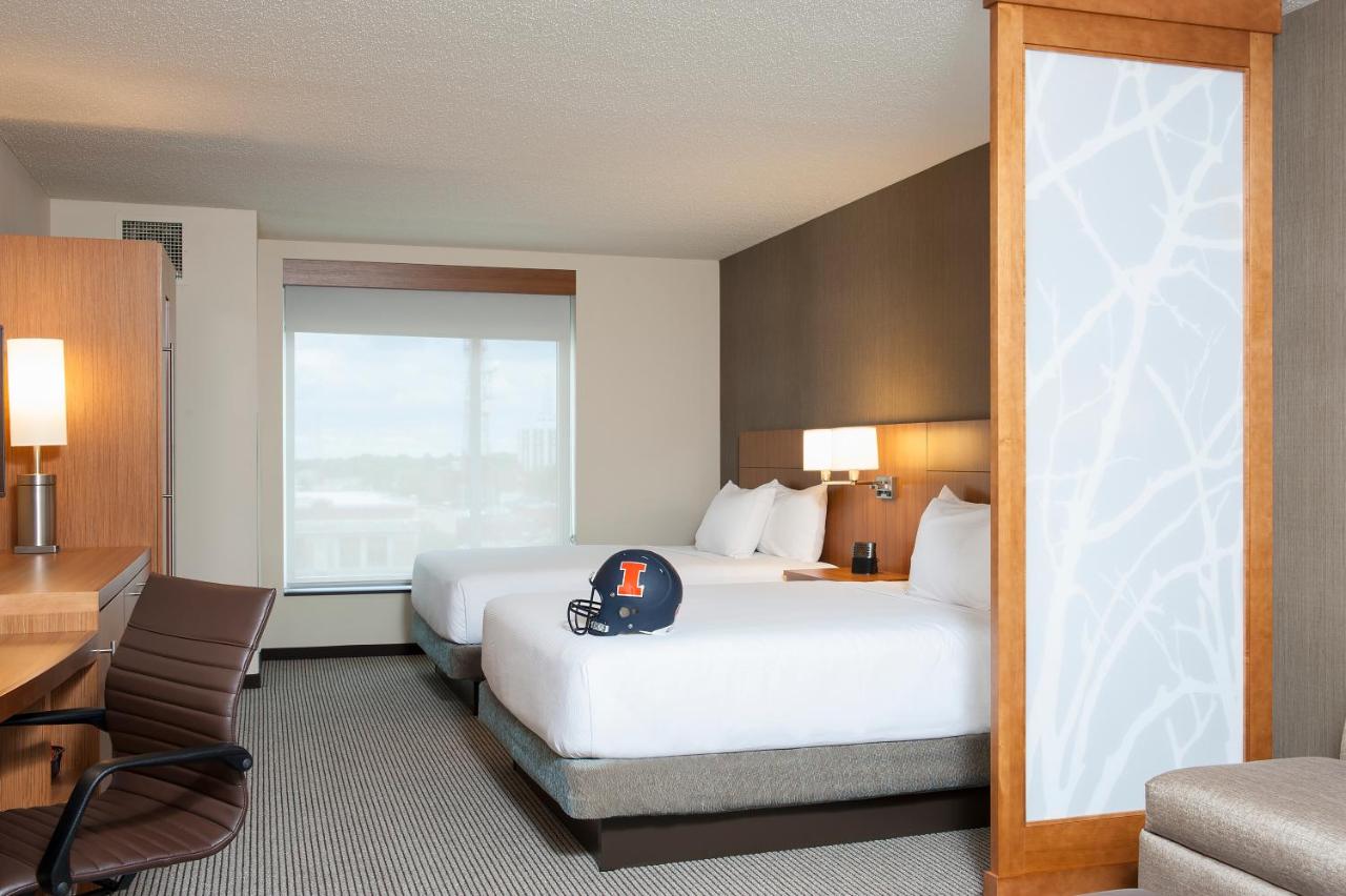 Queen Room with Two Queen Beds at Hyatt Place Champaign-Urbana