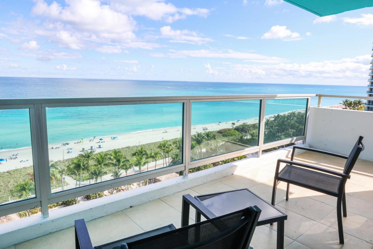 Corner Oceanview Master Suite 2 Bedroom 2 Bath Kitchen at Seacoast Suites on Miami Beach