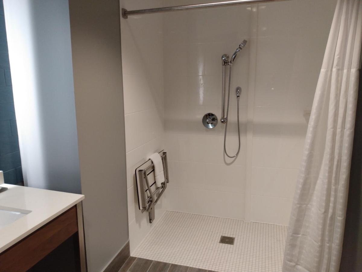 1 King Bed, Mobility Accessible Studio Suite, Roll-In Shower, Non-Smoking at La Quinta Inn & Suites by Wyndham Bardstown