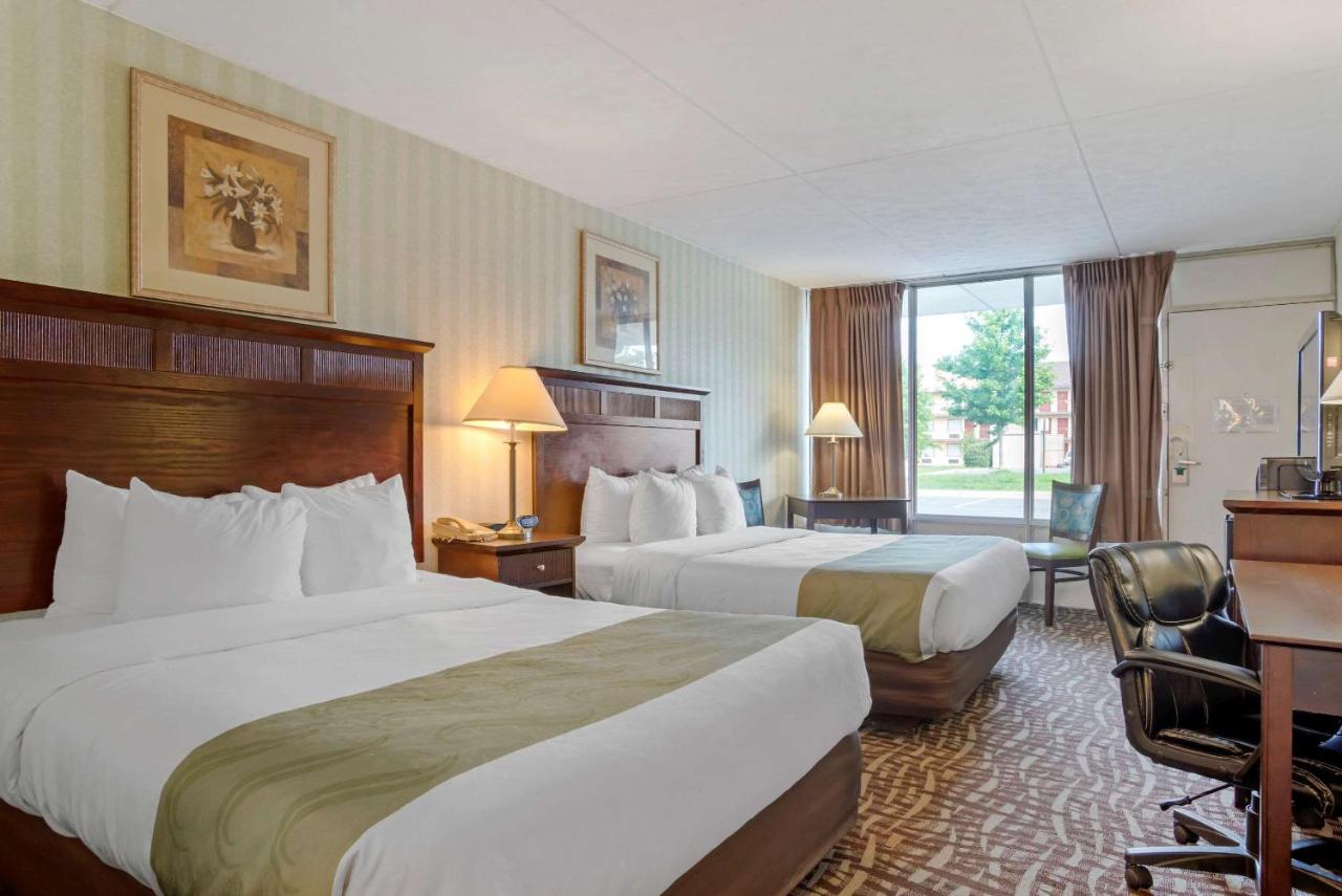Queen Room with Two Queen Beds at Quality Inn Fredericksburg near Historic Downtown