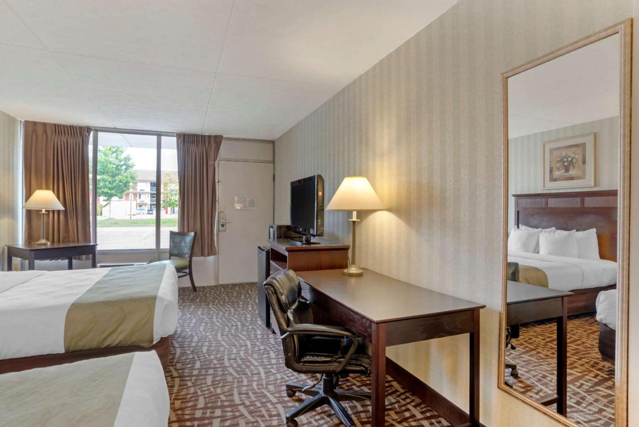 Queen Room with Two Queen Beds at Quality Inn Fredericksburg near Historic Downtown