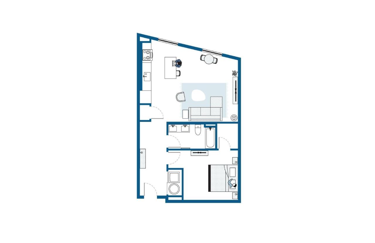Deluxe Apartment at ROOST Cleveland