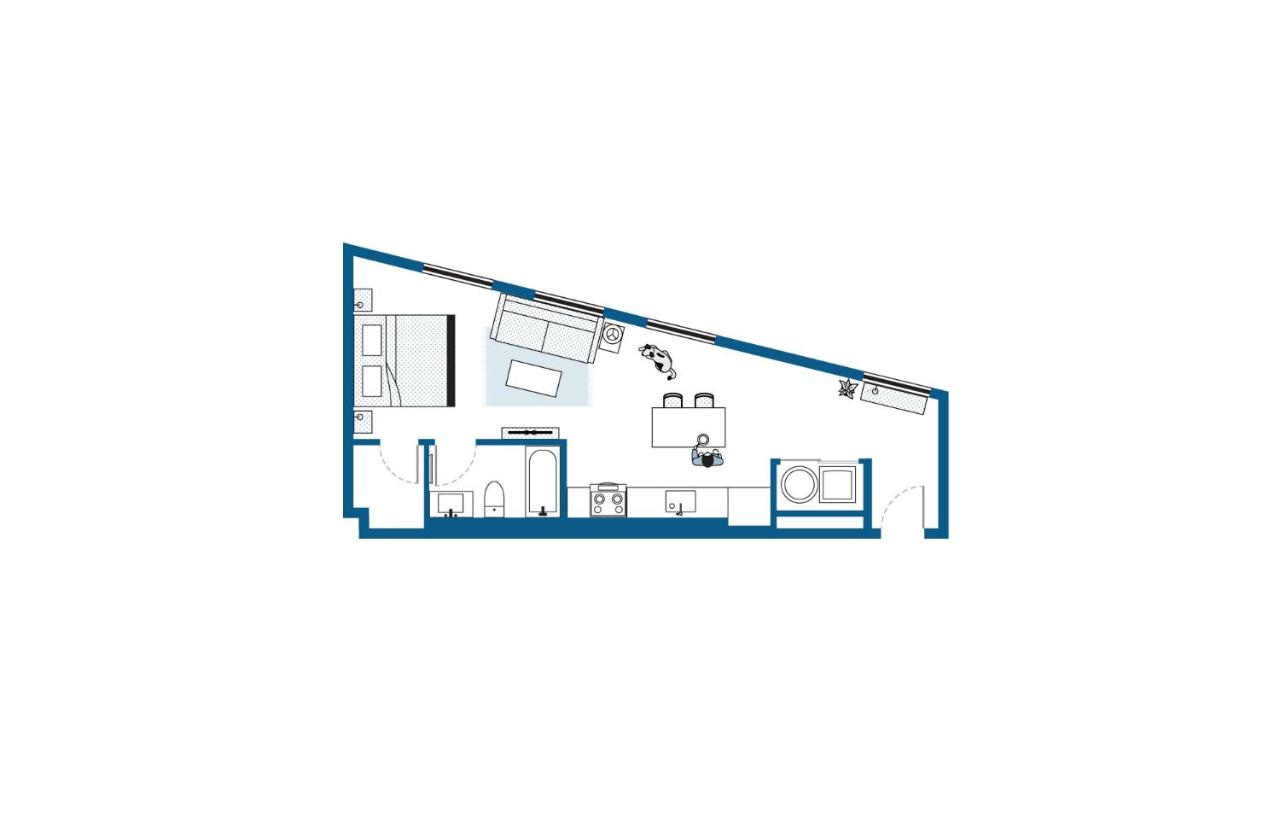 Studio Apartment at ROOST Cleveland